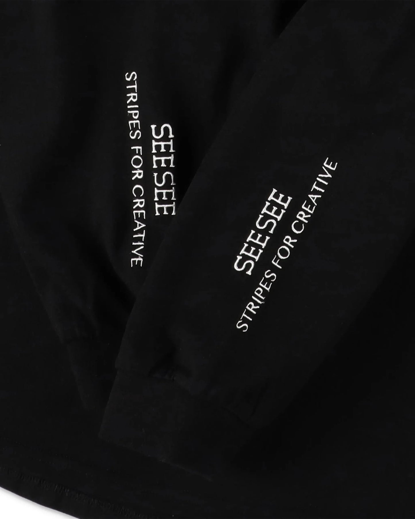 SEE SEE x S.F.C Super Big Round LS Tee【Black】