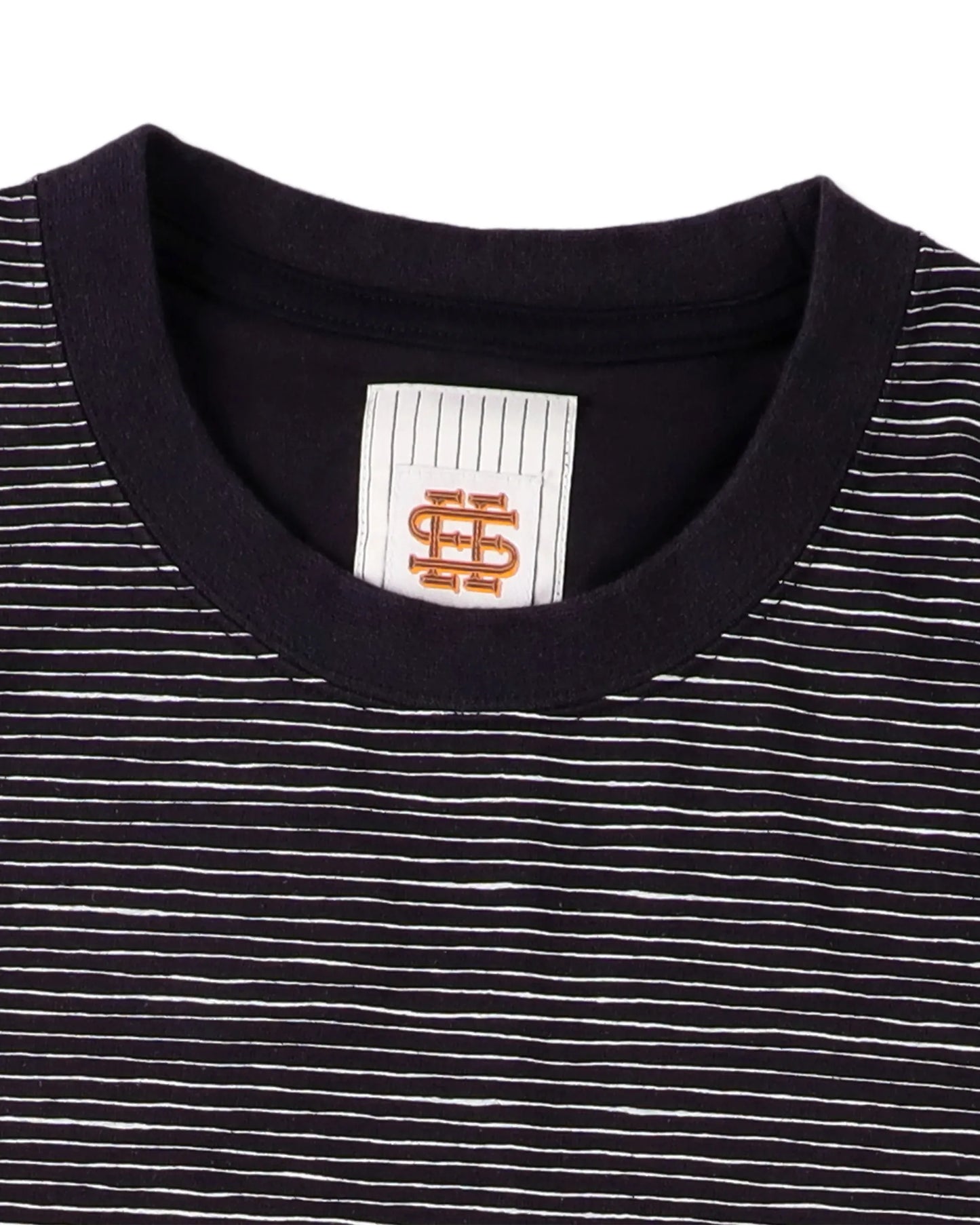 SEE SEE x S.F.C Super Big Border SS Tee【Navy】