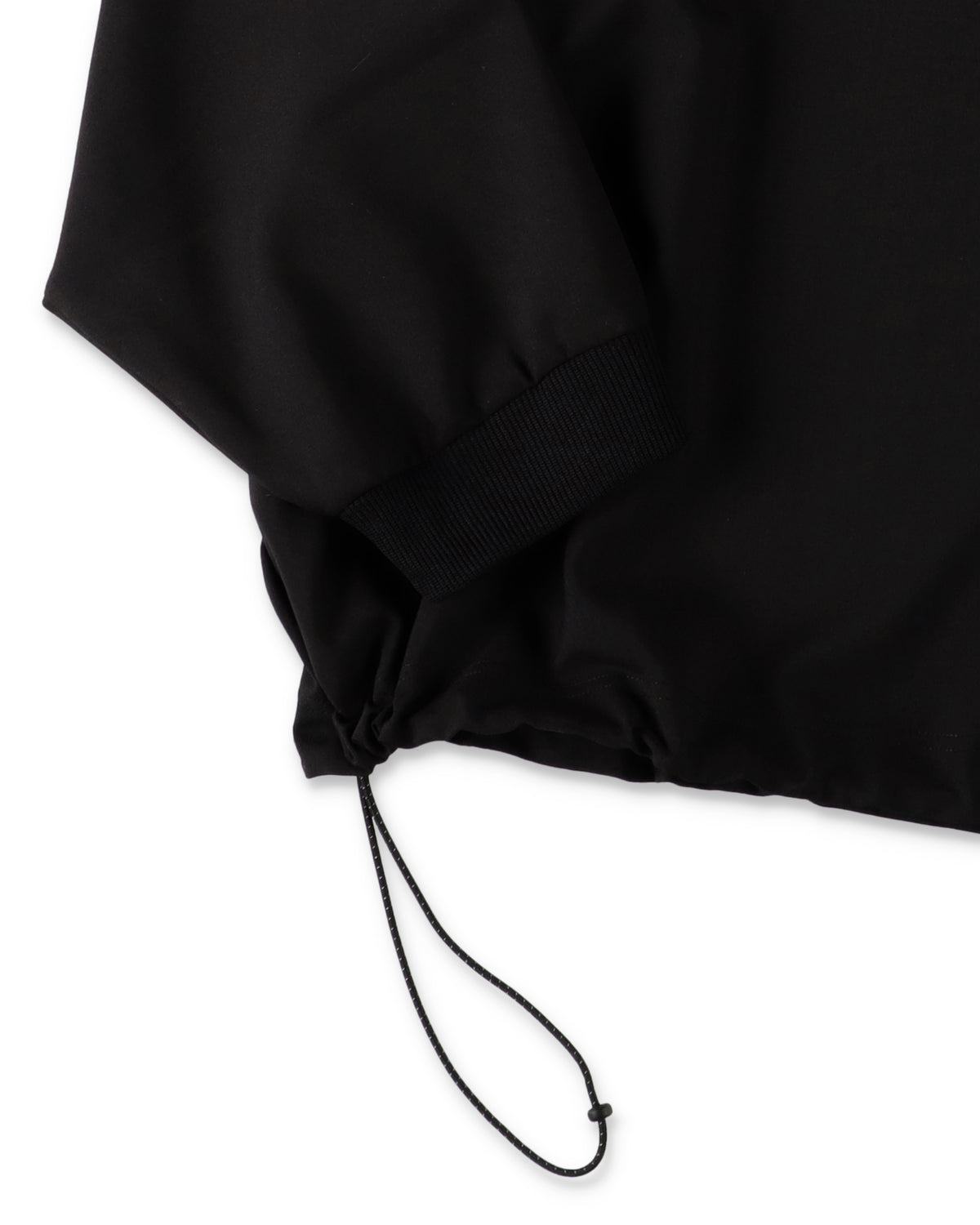 SEE SEE x S.F.C LS S/W Crew W Drawstrings 【Black】