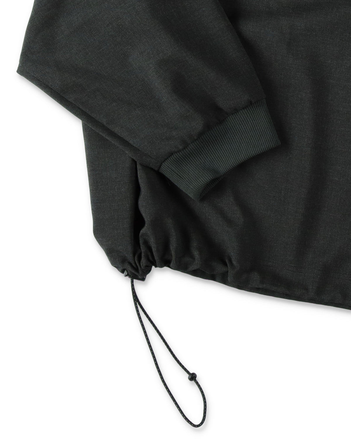 SEE SEE x S.F.C LS S/W Crew W Drawstrings 【Charcoal】