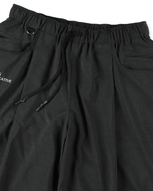 SEE SEE x S.F.C S/W Super Baggy Shorts 【Charcoal】