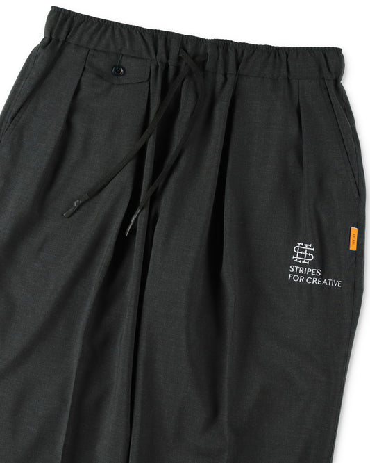 SEE SEE x S.F.C S/W Inverted Pleats Pants 【Charcoal】