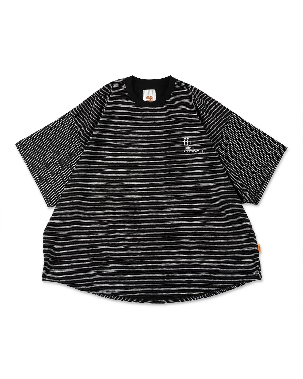 SEE SEE x S.F.C Super Big Border SS Tee【Black】