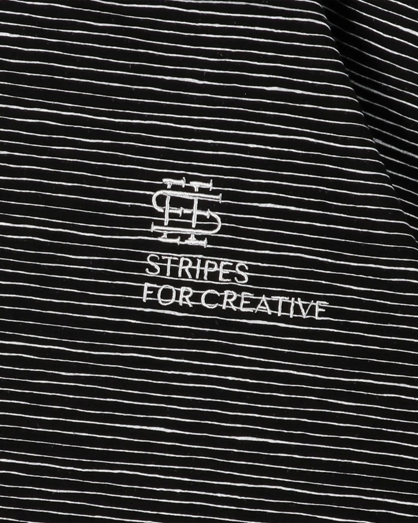 SEE SEE x S.F.C Super Big Border SS Tee【Black】