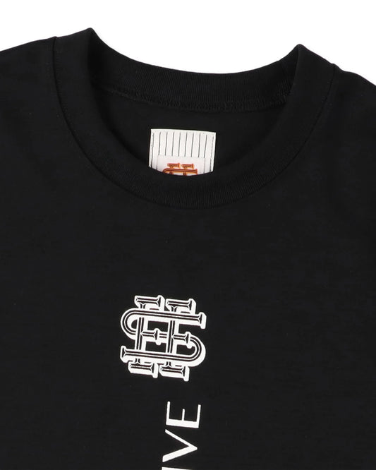 SEE SEE x S.F.C Super Big Flat SS Tee (Tech)【Black】