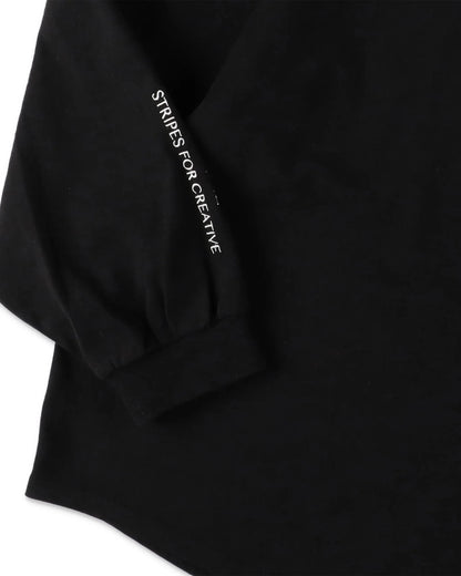 SEE SEE x S.F.C Super Big Round LS Tee [Black]