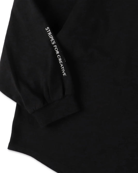 SEE SEE x S.F.C Super Big Round LS Tee【Black】