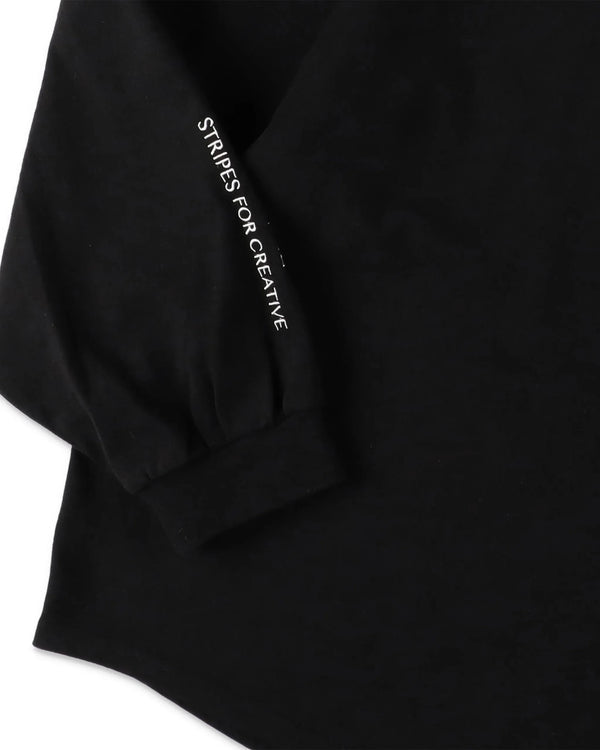 SEE SEE x S.F.C Super Big Round LS Tee [Black]