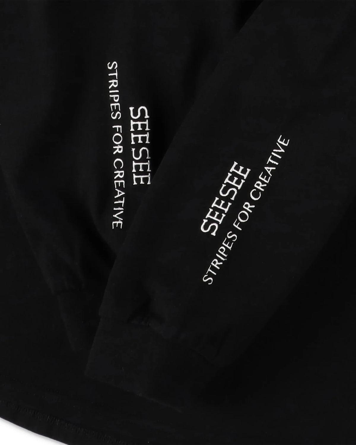 SEE SEE x S.F.C Super Big Round LS Tee【Black】