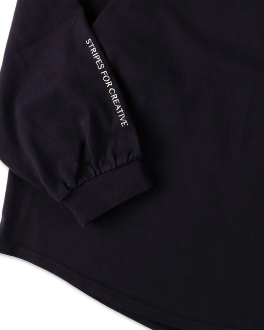 SEE SEE x S.F.C Super Big Round LS Tee【Navy】