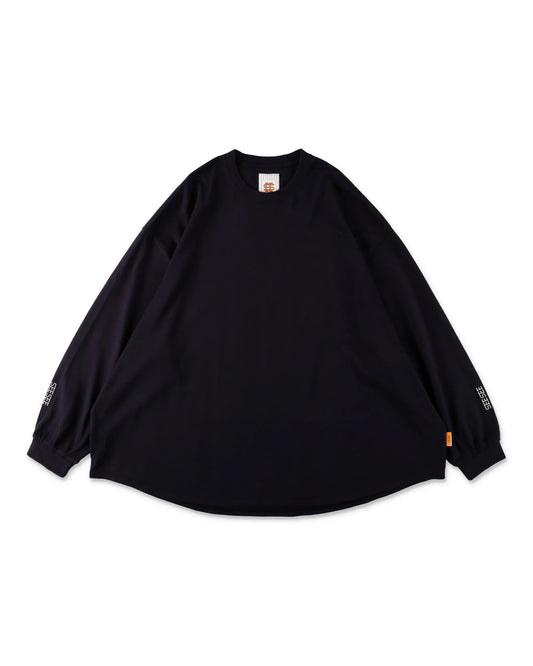 SEE SEE x S.F.C Super Big Round LS Tee【Navy】