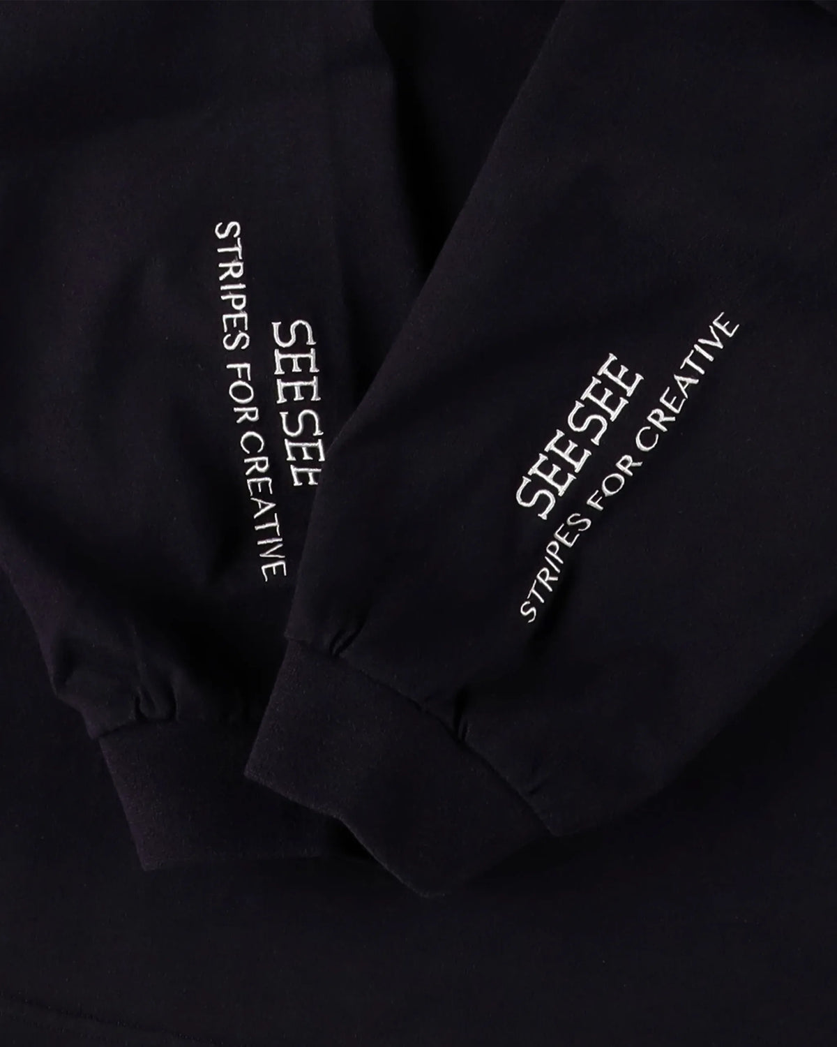 SEE SEE x S.F.C Super Big Round LS Tee【Navy】