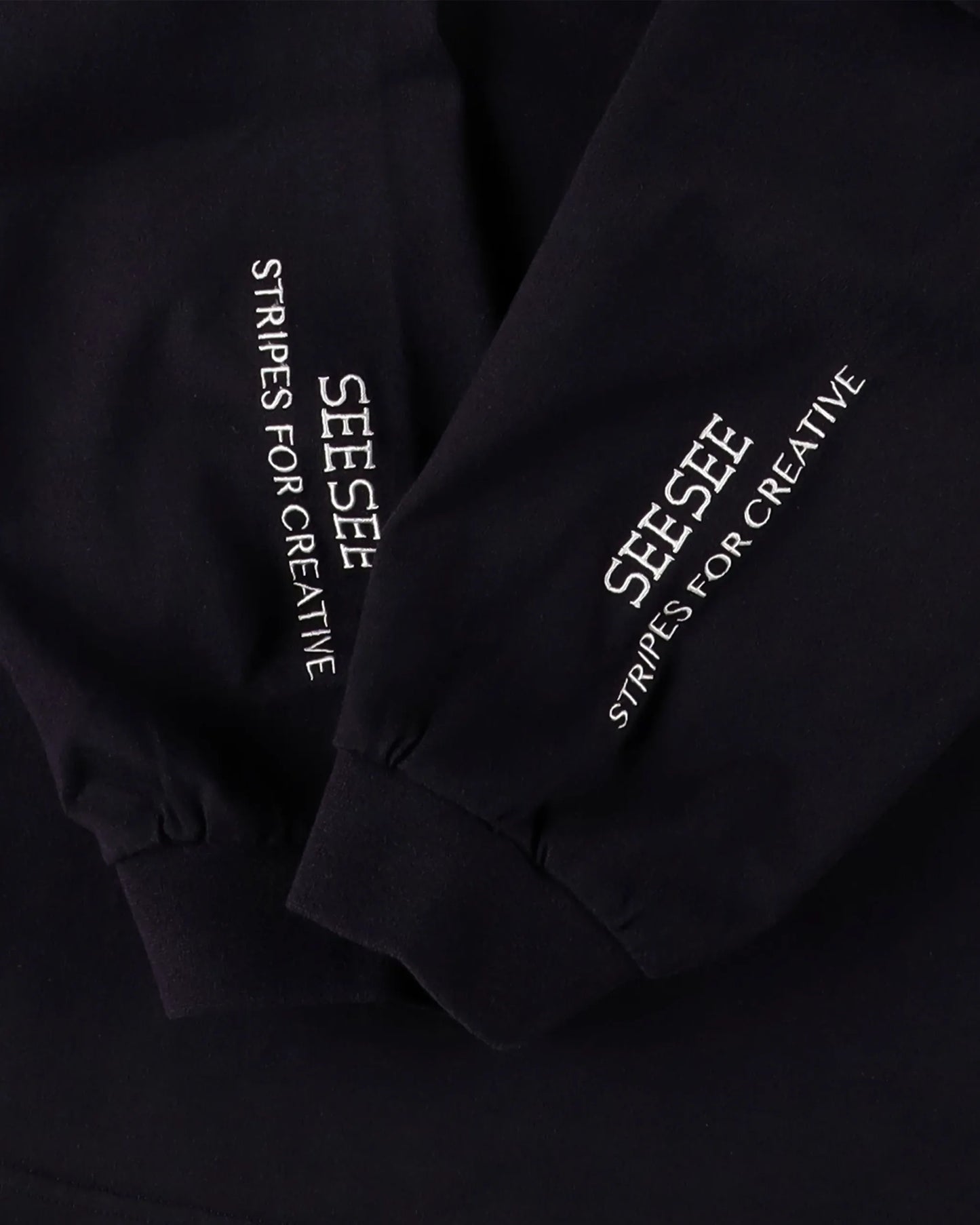 SEE SEE x S.F.C Super Big Round LS Tee【Navy】