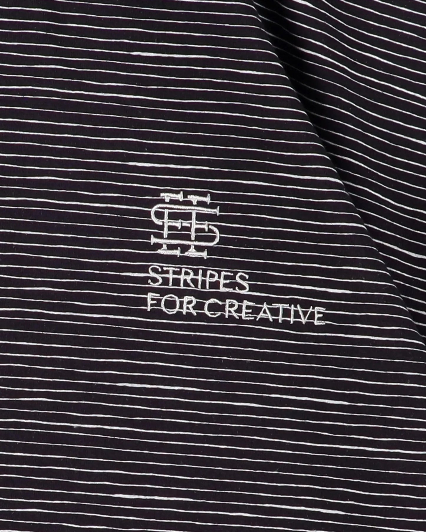 SEE SEE x S.F.C Super Big Border SS Tee【Navy】
