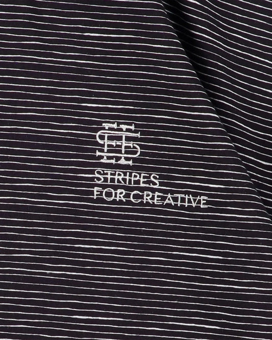 SEE SEE x S.F.C Super Big Border SS Tee【Navy】