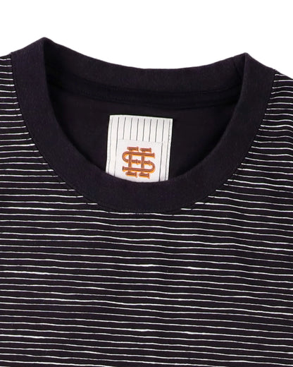 SEE SEE x S.F.C Super Big Border SS Tee【Navy】