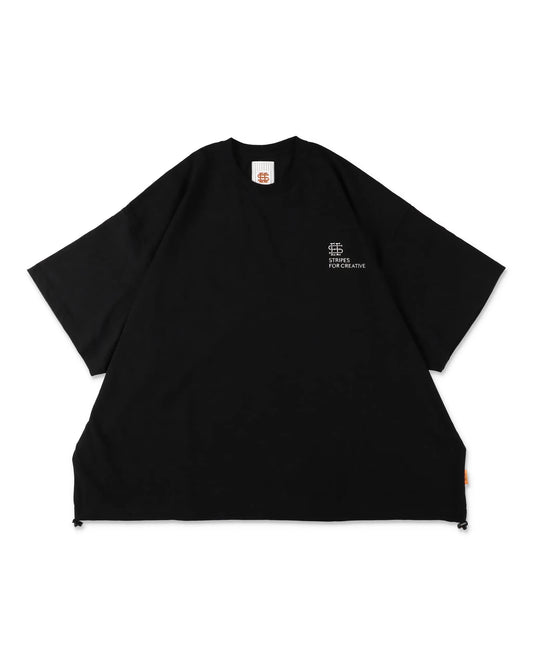 SEE SEE x S.F.C Super Big SS Tee W/Drawstrings【Black】