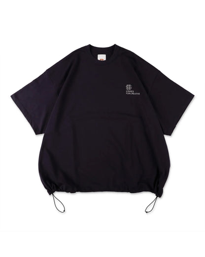 SEE SEE x S.F.C Super Big SS Tee W/Drawstrings【Navy】