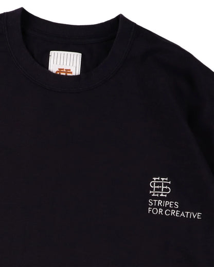 SEE SEE x S.F.C Super Big SS Tee W/Drawstrings【Navy】