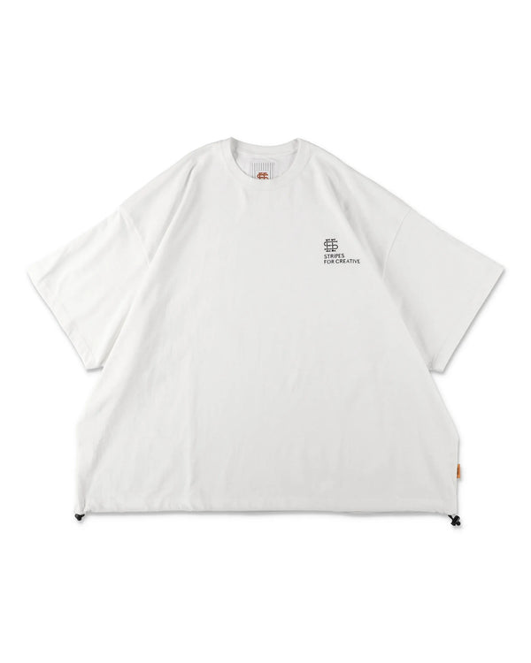 SEE SEE x S.F.C Super Big SS Tee W/Drawstrings【White】