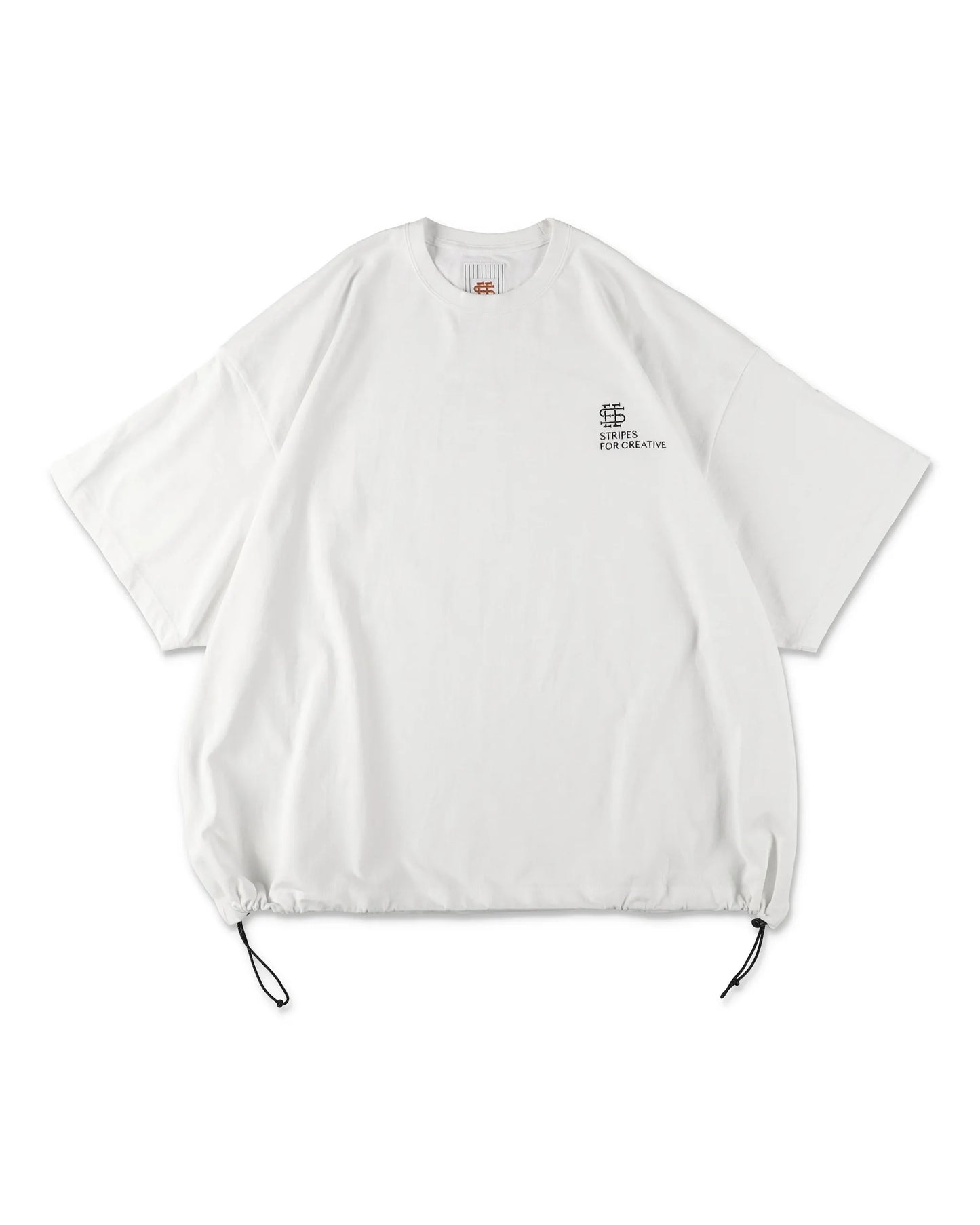 SEE SEE x S.F.C Super Big SS Tee W/Drawstrings【White】