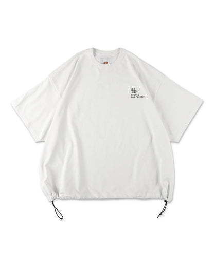 SEE SEE x S.F.C Super Big SS Tee W/Drawstrings【White】