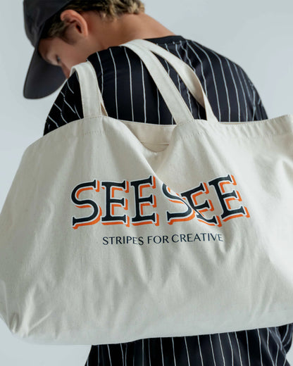 SEE SEE x S.F.C Tote Bag【Natural】