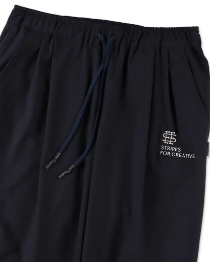 SEE SEE x S.F.C Two Tuck Wide Pants (Wool Toro)【Navy】