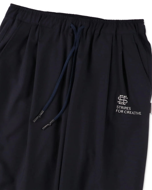 SEE SEE x S.F.C Two Tuck Wide Pants (Wool Toro)【Navy】