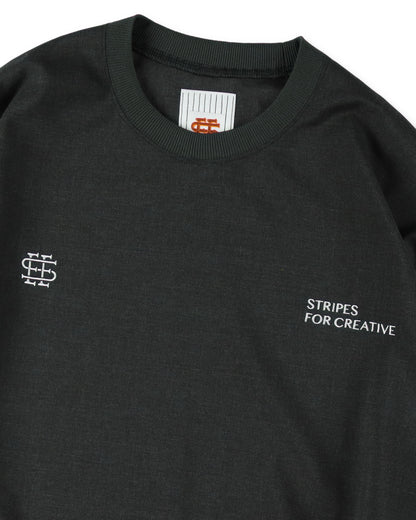 SEE SEE x S.F.C LS S/W Crew W Drawstrings 【Charcoal】