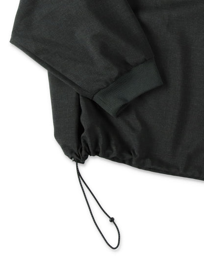 SEE SEE x S.F.C LS S/W Crew W Drawstrings 【Charcoal】