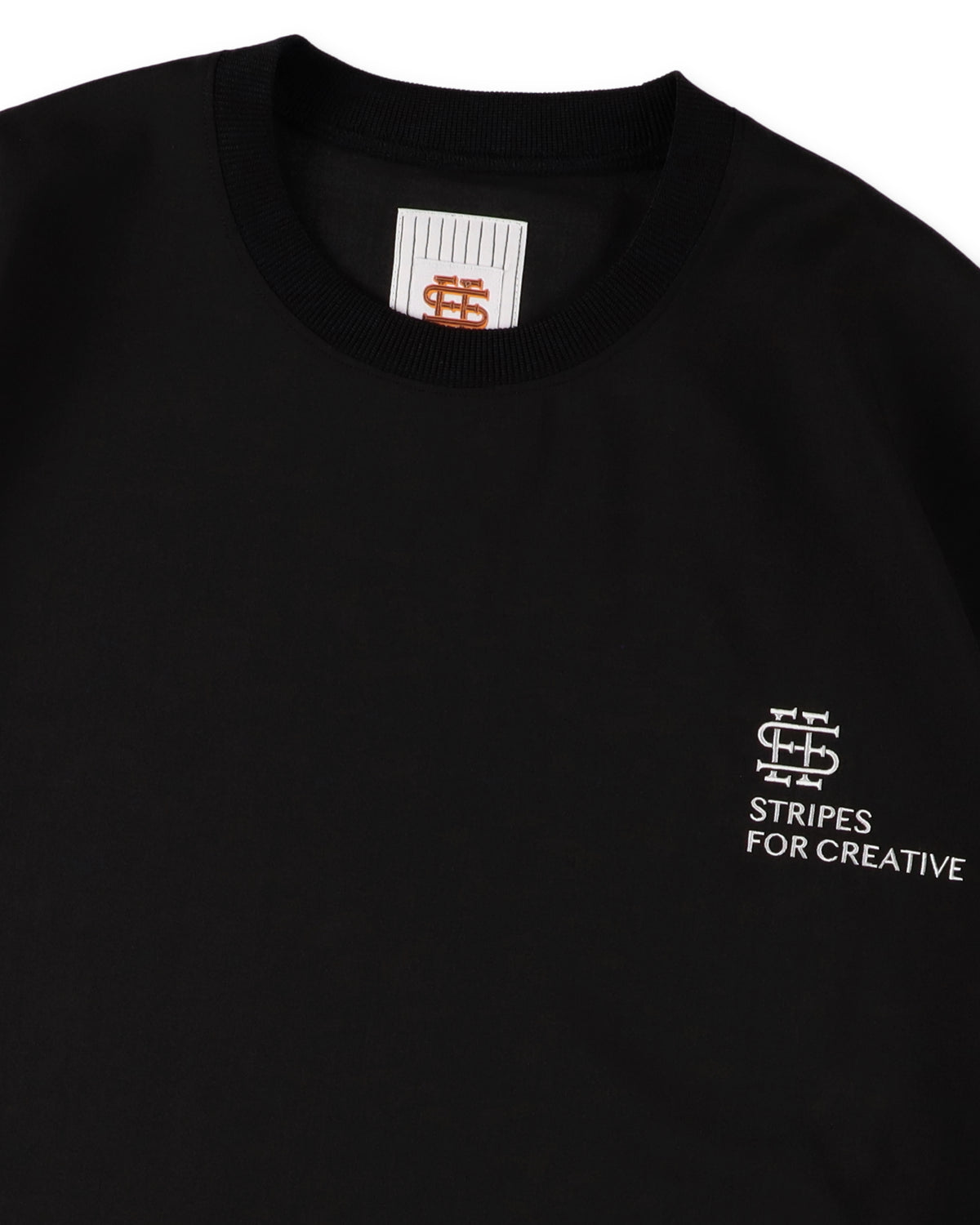 SEE SEE x S.F.C SS S/W Crew W Drawstrings 【Black】