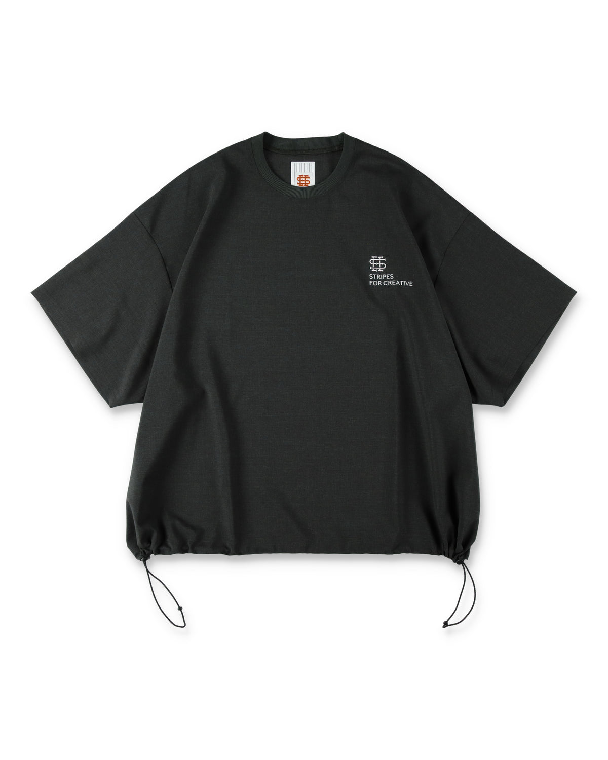 Drawstrigns SEE SEE x S.F.C SS S/W Crew W Drawstrings 【Charcoal】