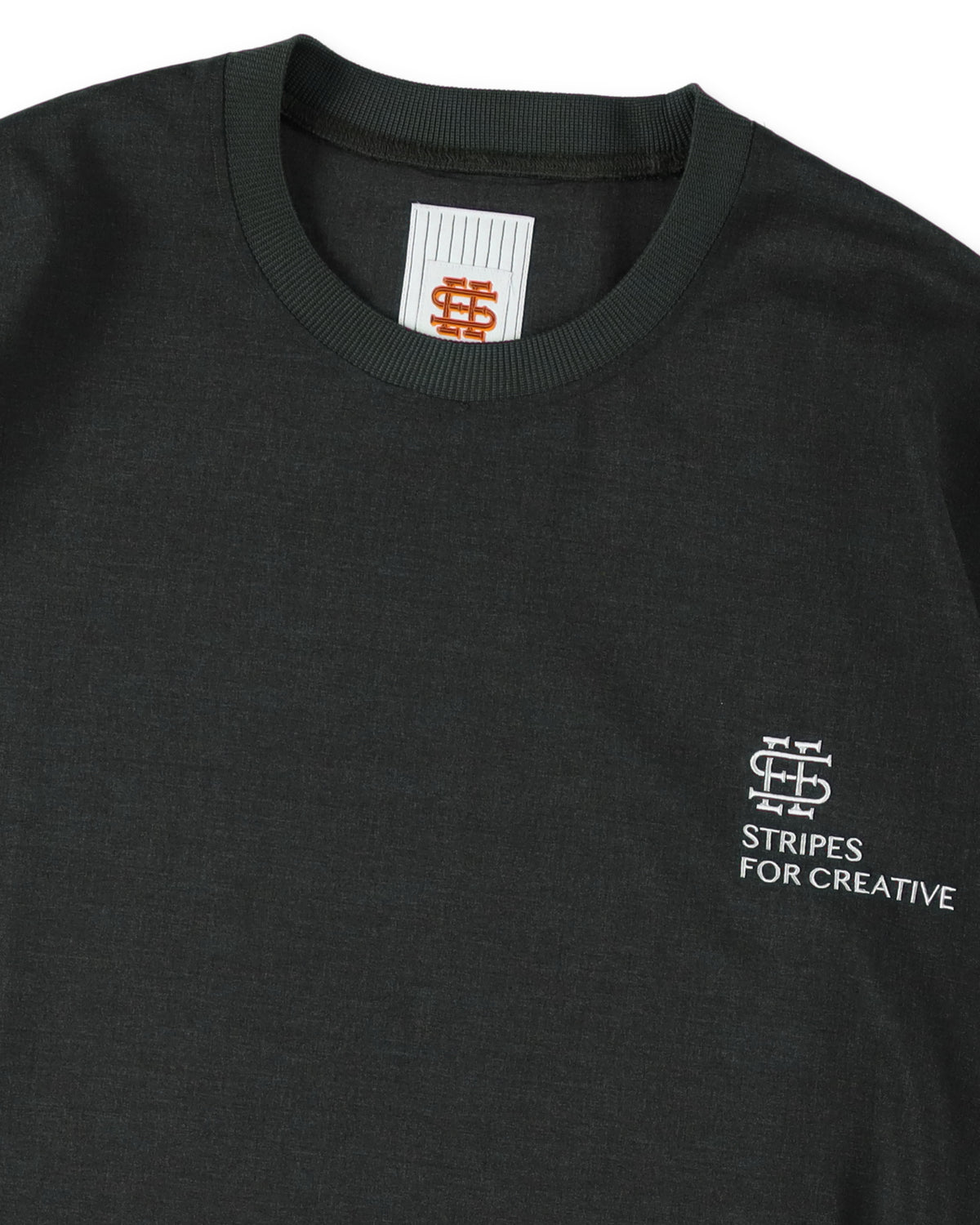SEE SEE x S.F.C SS S/W Crew W Drawstrings 【Charcoal】
