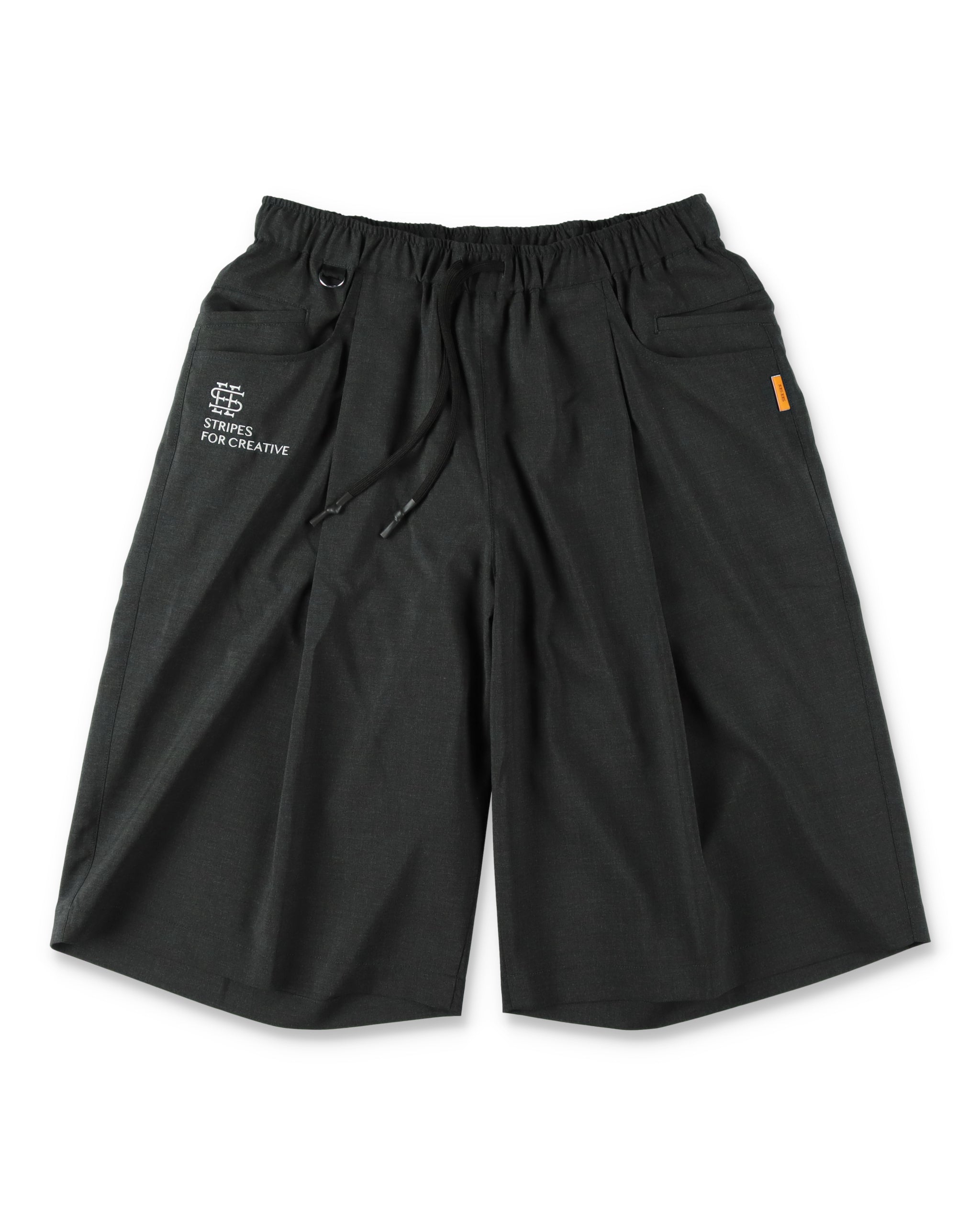 SEE SEE シーシー カーゴショーツ L SEE SEE x S.F.C S/W Super Baggy Shorts 【Charcoal】