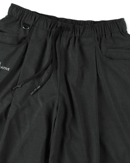 SEE SEE x S.F.C S/W Super Baggy Shorts 【Charcoal】