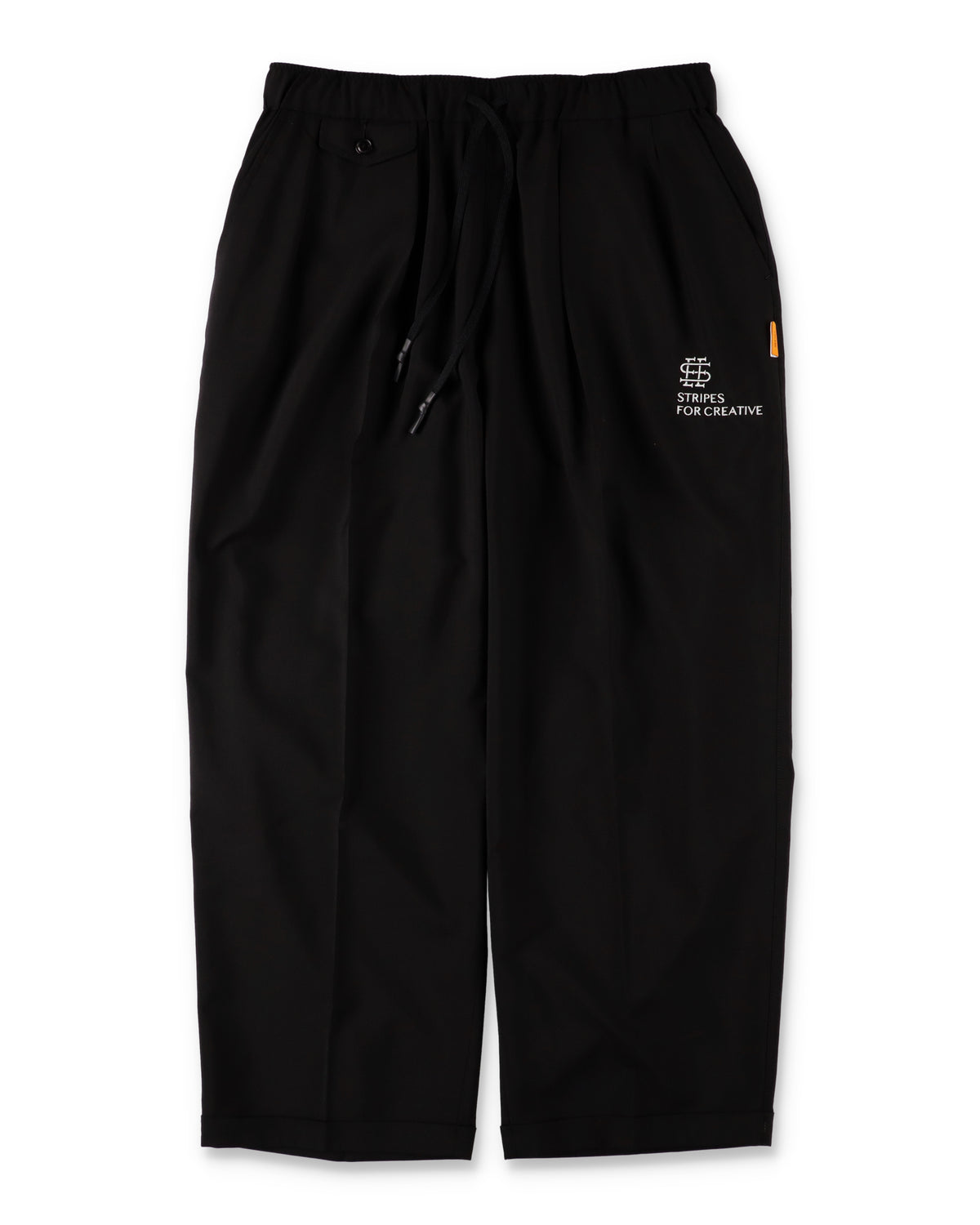 SEE SEE x S.F.C S/W Inverted Pleats Pants 【Black】