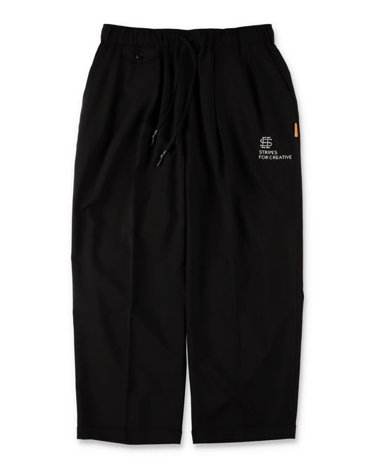 SEE SEE x S.F.C S/W Inverted Pleats Pants 【Black】