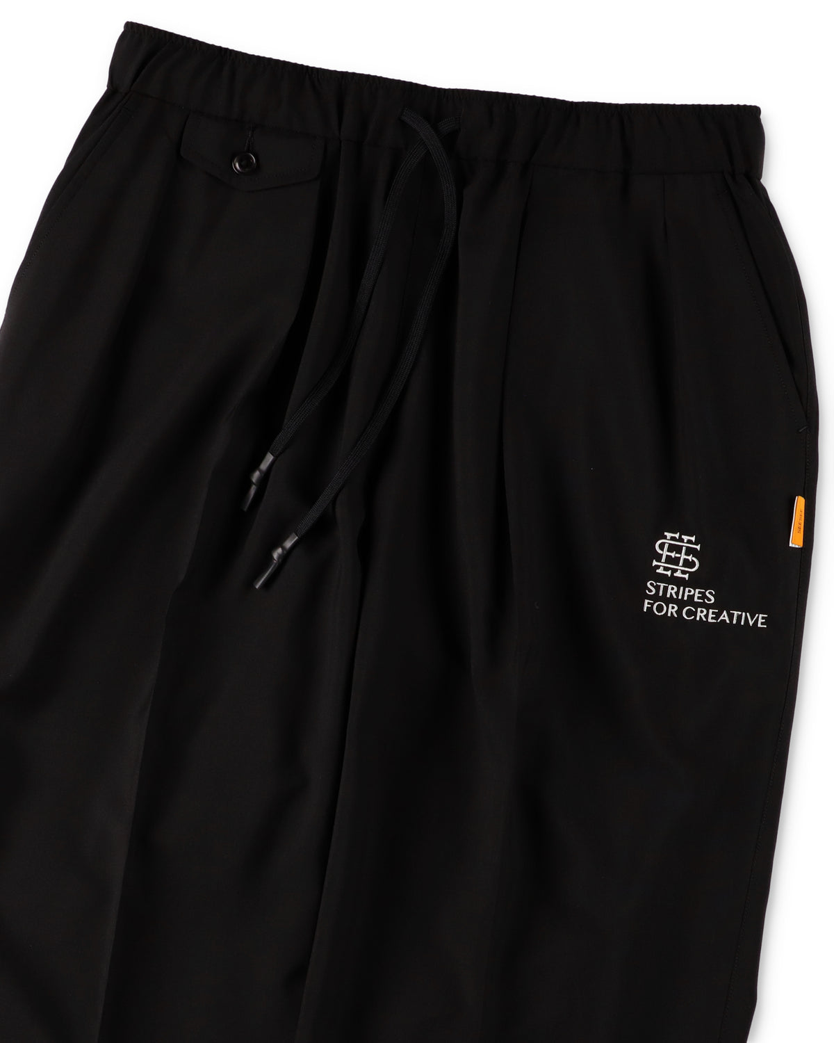 SEE SEE x S.F.C S/W Inverted Pleats Pants 【Black】