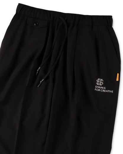 SEE SEE x S.F.C S/W Inverted Pleats Pants 【Black】