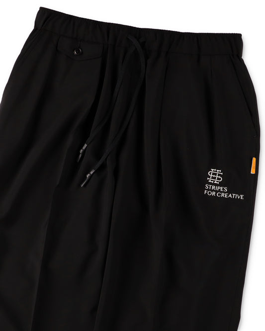 SEE SEE x S.F.C S/W Inverted Pleats Pants 【Black】