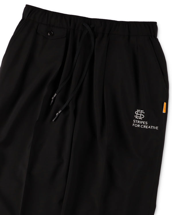 SEE SEE x S.F.C S/W Inverted Pleats Pants 【Black】