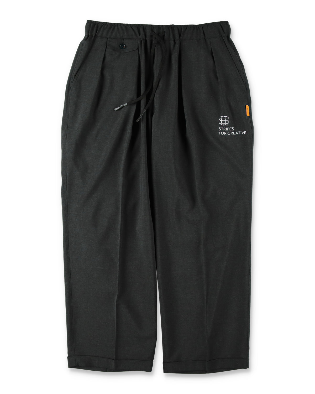 SEE SEE x S.F.C S/W Inverted Pleats Pants 【Charcoal】
