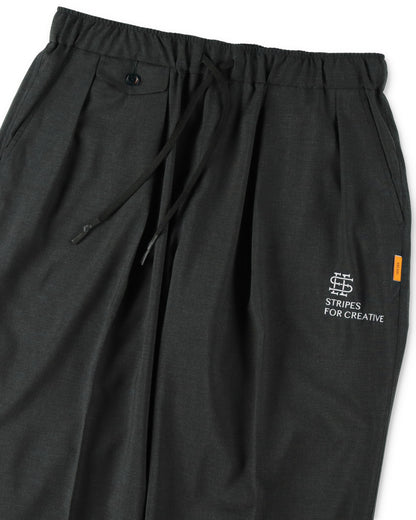 SEE SEE x S.F.C S/W Inverted Pleats Pants 【Charcoal】