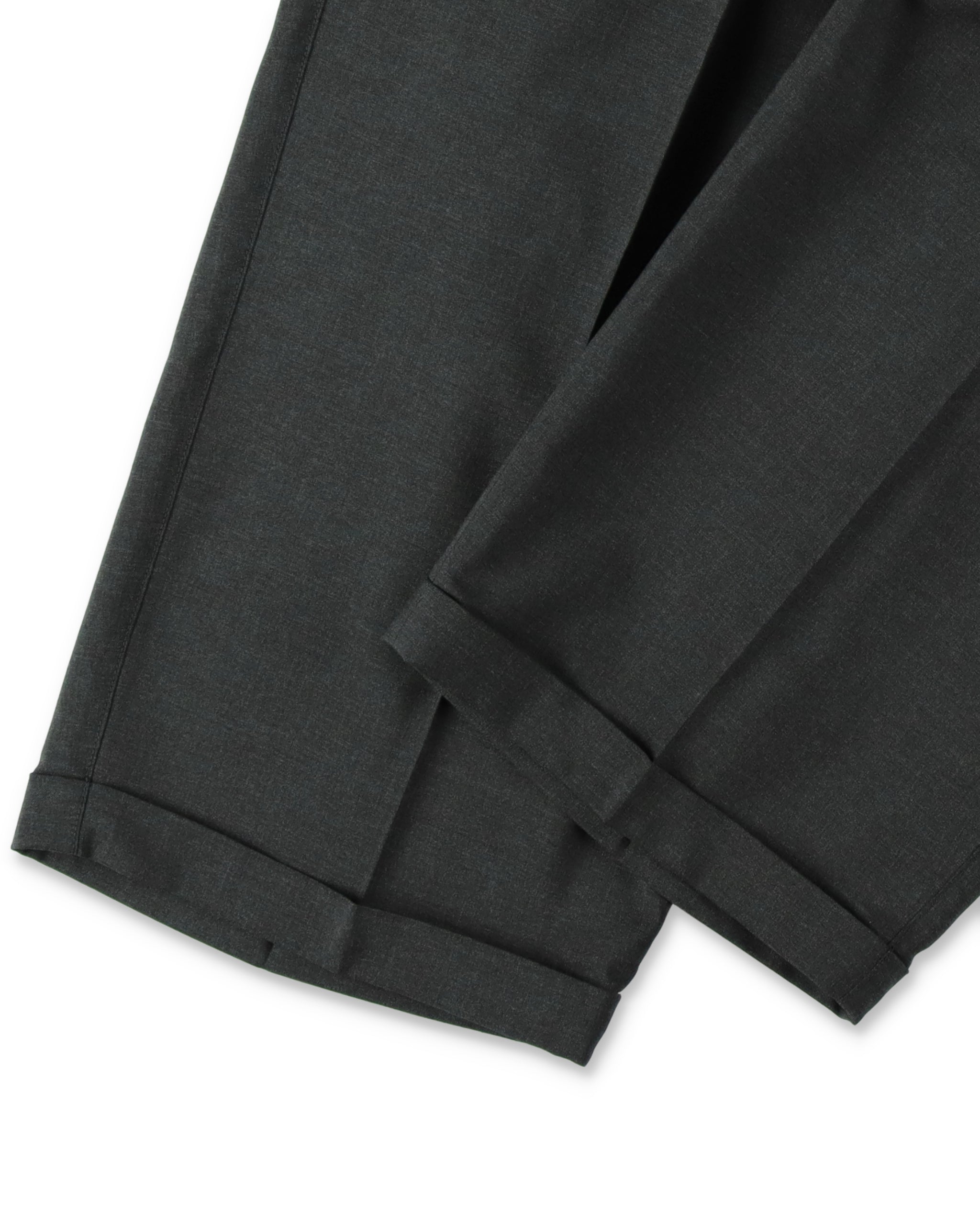 SEE SEE x S.F.C S/W Inverted Pleats Pants 【Charcoal】