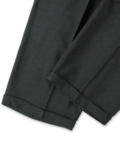 SEE SEE x S.F.C S/W Inverted Pleats Pants 【Charcoal】