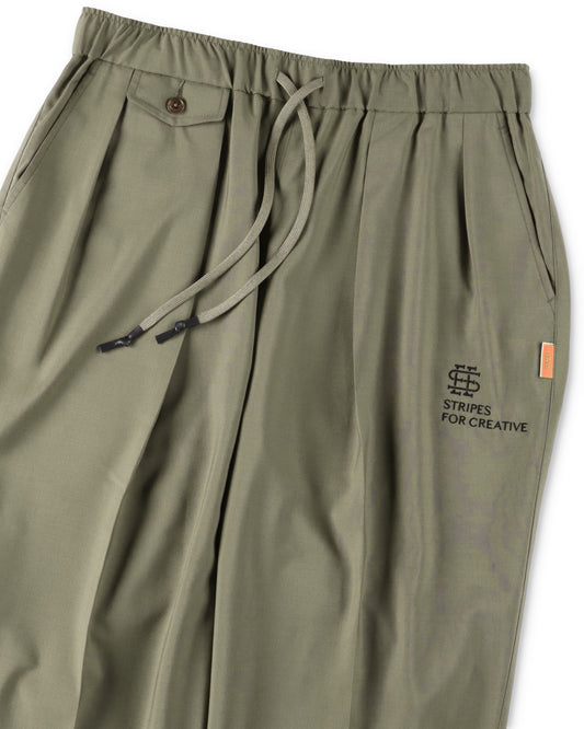 SEE SEE x S.F.C S/W Inverted Pleats Pants 【Beige】