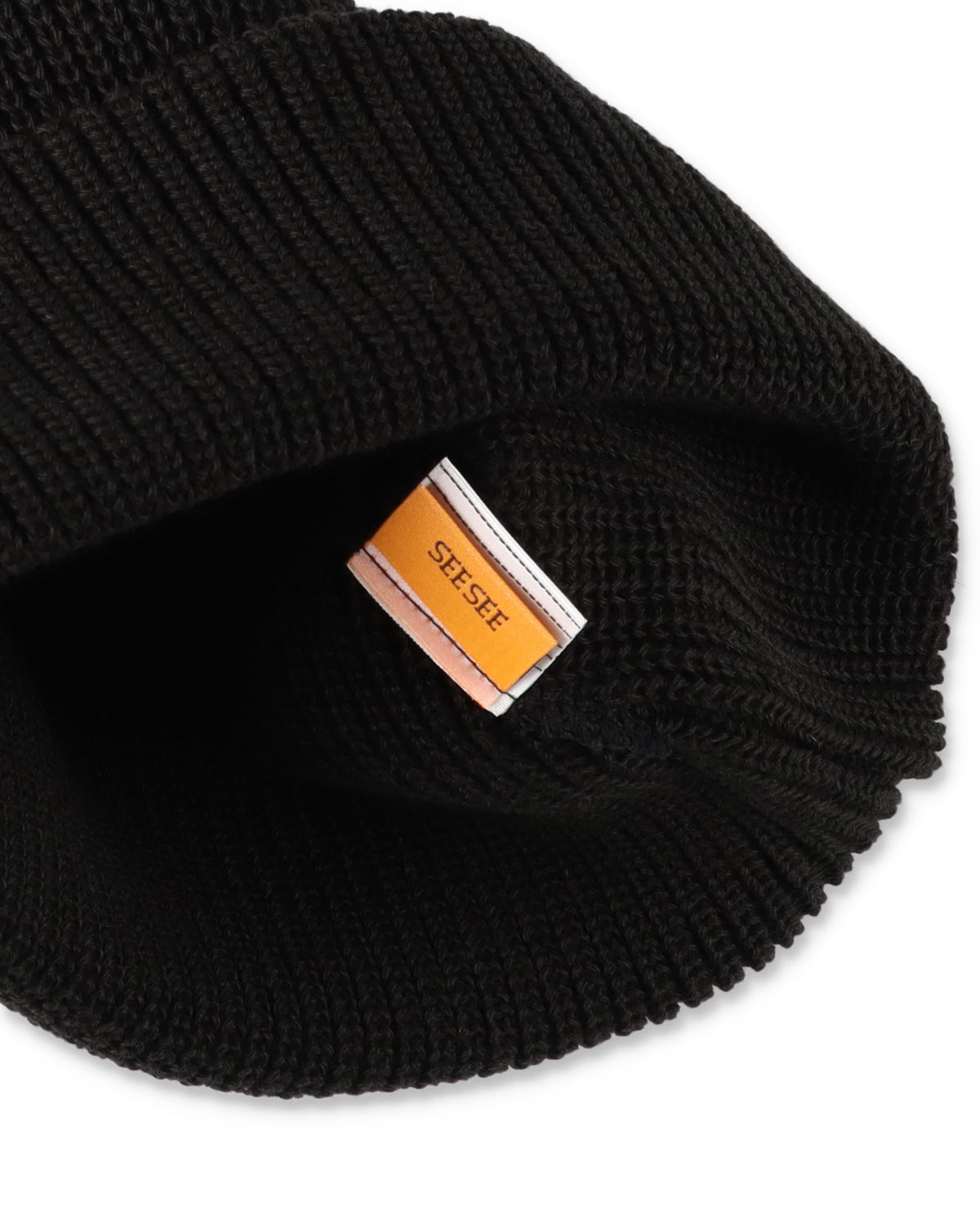 SEE SEE x S.F.C Acrylic Watch Cap 【Black】