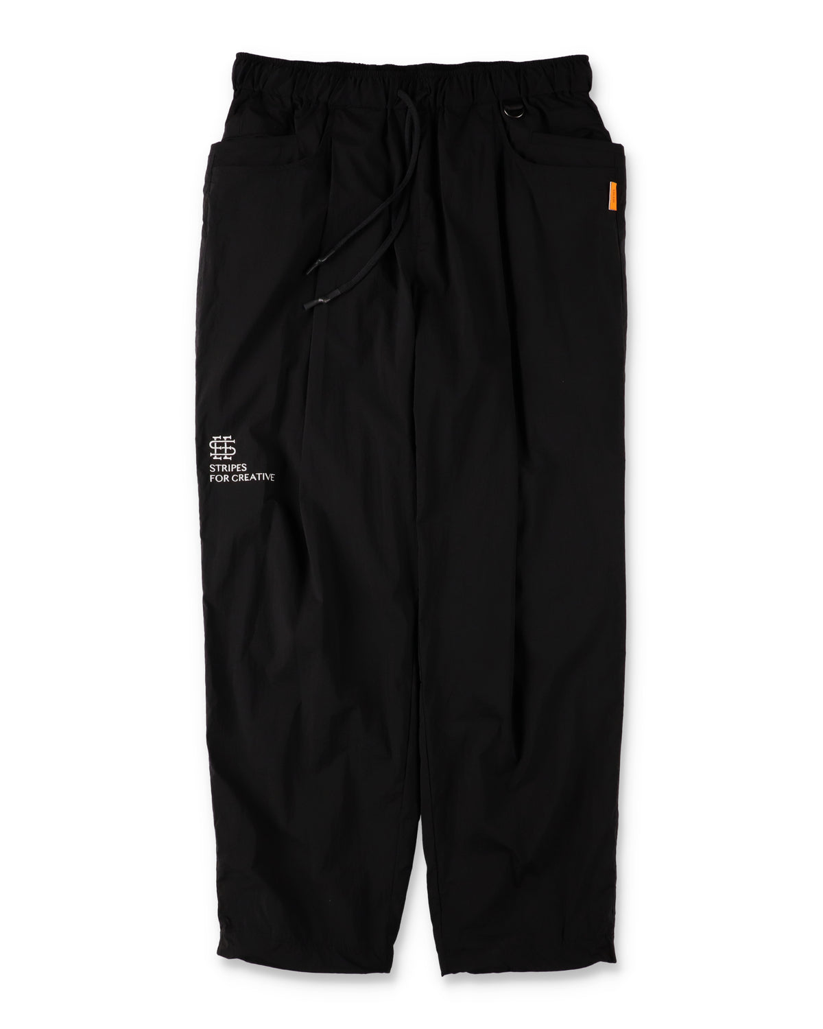 SEE SEE x S.F.C Nylon Wide Tapered Easy Pants 【Black / White】