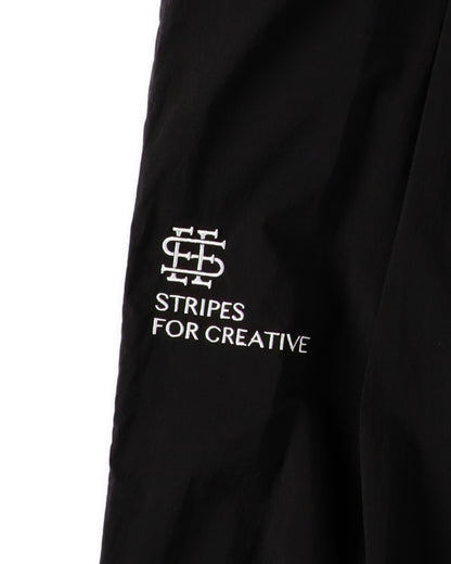 SEE SEE x S.F.C Nylon Wide Tapered Easy Pants 【Black / White】